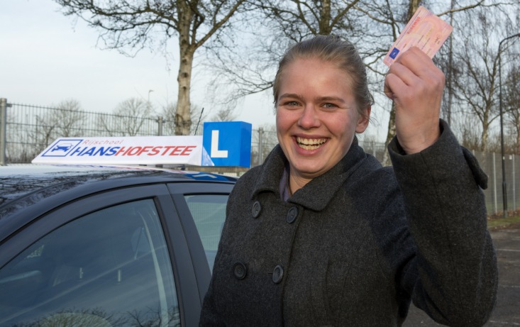 Rijlessen geslaagd